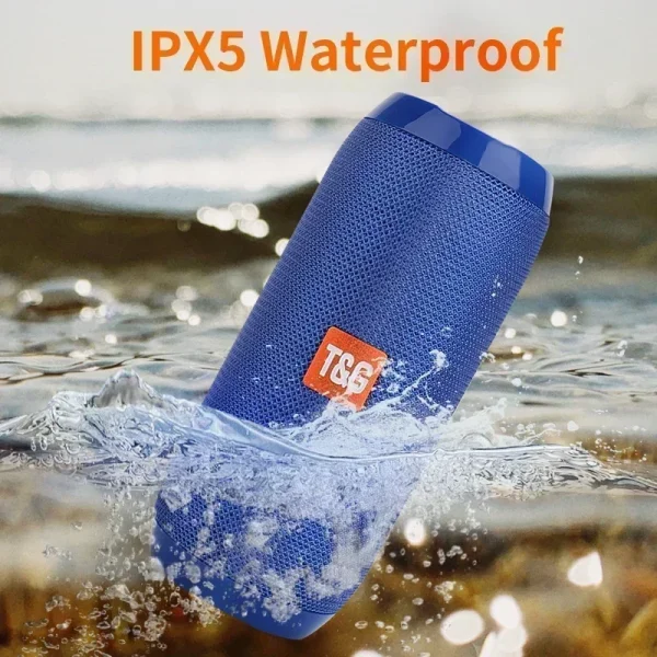 Portable Speaker Wireless  Bluetooth-compatible Subwoofer Outdoor Waterproof Loudspeaker Stereo Surround Support FM RadioTF - Image 5