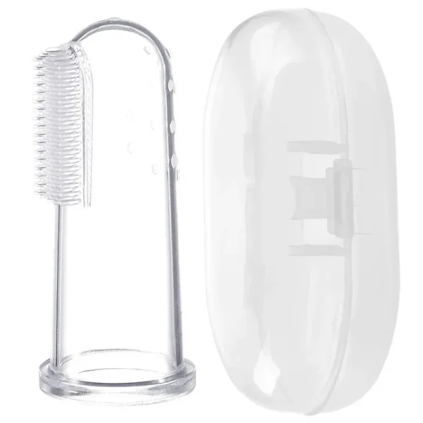 1PC Super Soft Pet Finger Dog Toothbrush  Teddy Dog Brush Bad Breath Tartar Teeth Tool Cat Cleaning Dog Supplies Accessories - Image 10