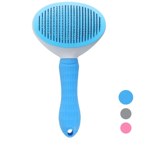 Self-cleaning Pet Hair Remove Comb Cat Slicker Brush Pet Hair Removal Comb For Cats Grooming Brushes Dog Combs Cat Accessories - Image 9