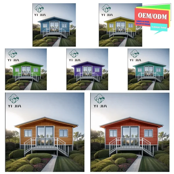 Double Wide Ready Made Portable 40Ft Living Move Home 20Ft Villa 2 3 4 5 Bedroom Prefabricated Expandable Prefab Container House - Image 4