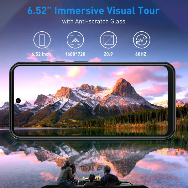 2025 New XGODY Smartphone Android,6.5 inch Screen,3GB+64GB ROM,Mobile phones,4250mAh,13MP,4G Network,Dual SIM 4Core,Cellphones - Image 5