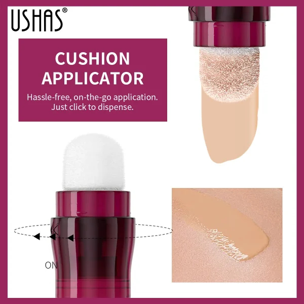 Facial Concealer Sponge Head Matte Liquid Foundation Makeup Oil Control Long Lasting BB Cream Waterproof Brighten Cosmetics - Image 4