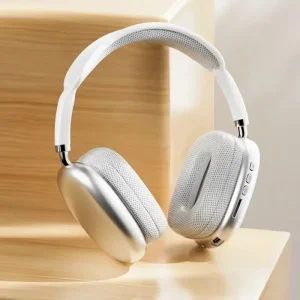 New P9Pro Max Wireless Bluetooth Headphones Noise Cancelling Mic Over Ear Sports Gaming With TF Card Slot Headset Earphone