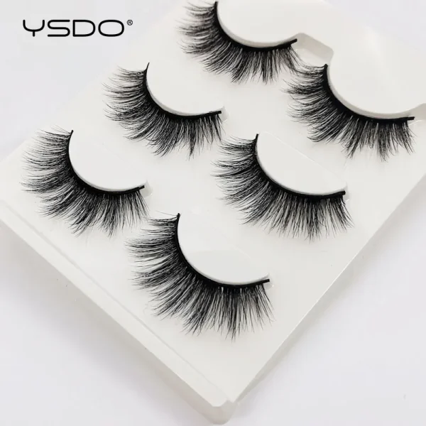 YSDO Half Eyelashes 3/10 pairs Natural Full False Eyelashes 3d Lashes  Cat Eye Fake Eyelashes Extension Faux Cils Makeup Tools - Image 15