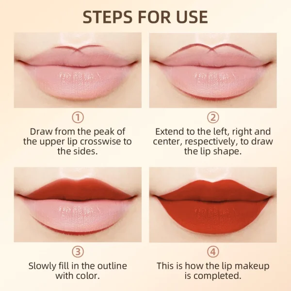 12pcs Lip Liner Pencil Set Matte Nude Contour Lipliner Pencil Lipstick Waterproof Long Lasting Lipstick Pen Lip Tint Cosmetics - Image 6