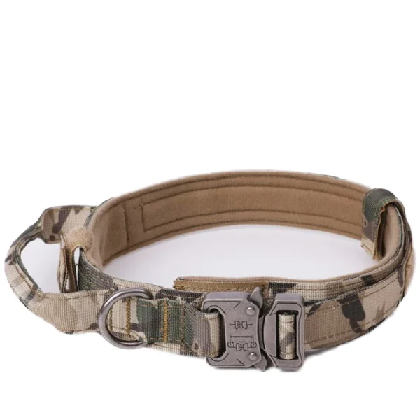 Pet Dog Collar Leash Set Nylon Material Durable Dog Collar Reflective Leash Pet Tactical Training Dog Collar Large Dog Leash Set - Image 21