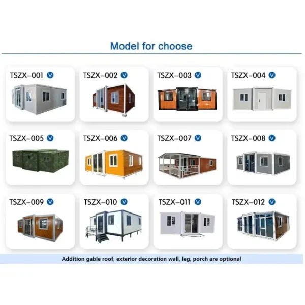 Folding Box House Container House Back Yard 20 Ft 40 Ft 2 Bedroom Expandable Container Room Deluxe Mobile Prefabricated House - Image 4