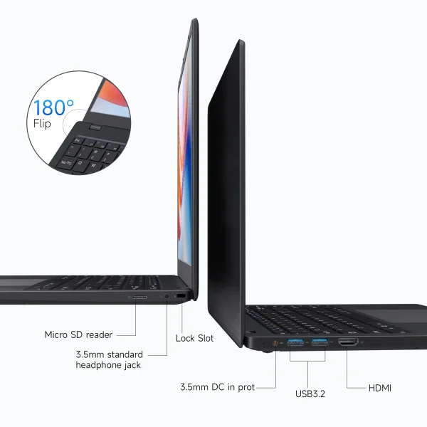 14 Inch Windows 11 Laptops New N4000 2.6Ghz 8GB RAM 256GB ROM Notbook Pc Computer Laptop - Image 4