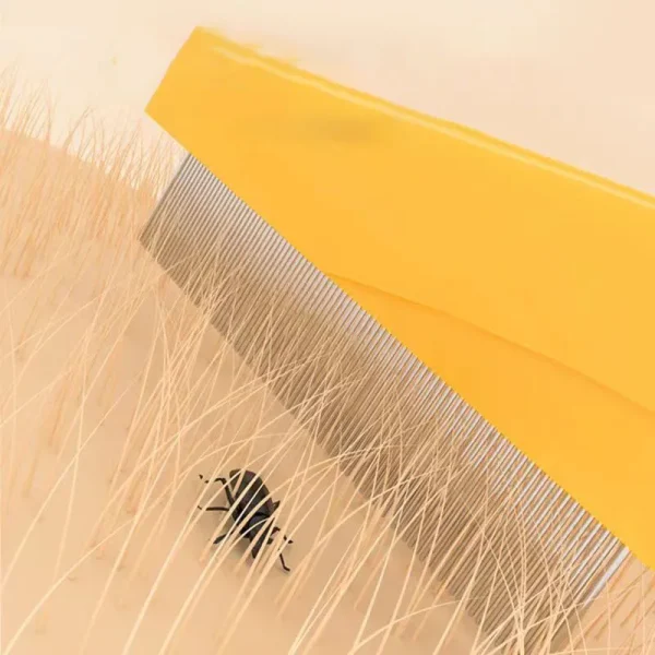 1/2pc Pet Hair Shedding Comb Stainless Steel Flea Comb for Cat Dog Pet Comfort Flea Hair Grooming Comb Dog Brush Grooming Tools - Image 5