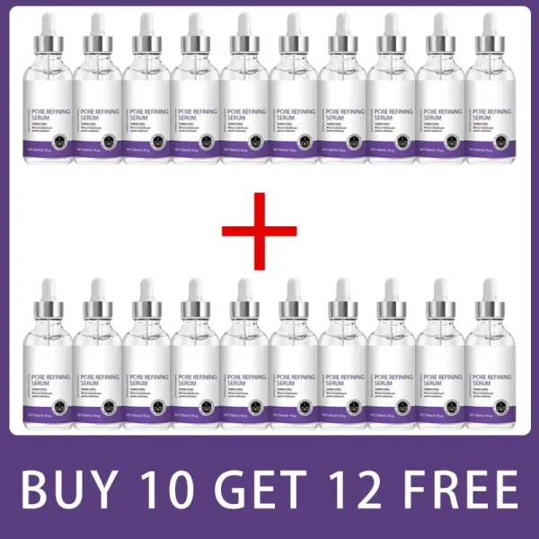Pore Shrinking Serum Face Removing Large Pores Tightening Repairing Facial Pore Minimizing Essence Skin Care Beauty Firm skin - Image 10