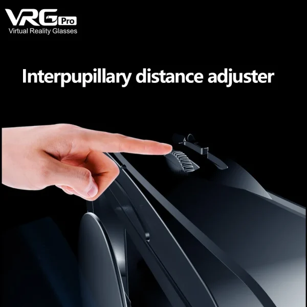 VRG Pro VR Glasses Virtual Reality Headset Devices Viar 3D Helmet Goggles Lenses Smart For Smartphone Cell Phone With Controller - Image 5