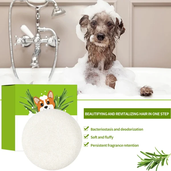 Dog Cat Body Shampoo Wash Pet Soap Black Chin Softening Remove Odor Botanical Ingredients Conditioner Pet Cleaning Products - Image 3