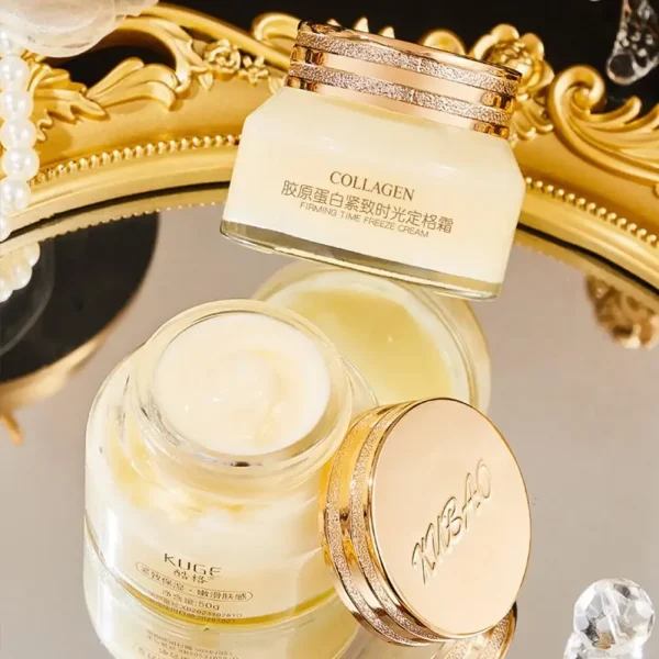 Collagen Face Cream Lifting Firming Cream Moisturizing, Illuminating,Reduces Wrinkles & Fine Lines Brighten Skin Products - Image 2