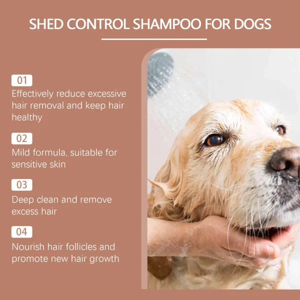 Puppy Shampoo Mite Dirt Removal Moisturizing Shampoo Smooth Cat Hair Anti Itching Foaming Deodorant PH Balanced Pet Conditioner - Image 3