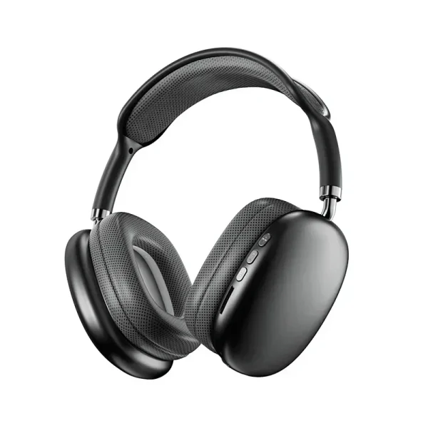 New P9Pro Max Wireless Bluetooth Headphones Noise Cancelling Mic Over Ear Sports Gaming With TF Card Slot Headset Earphone - Image 7