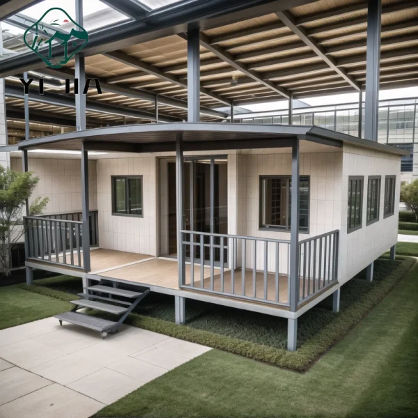 2024 FactoryYJ 40Ft 20Ft Luxury Expandable Container House for Camping Prefabricated Tiny Portable Folding Container House - Image 2