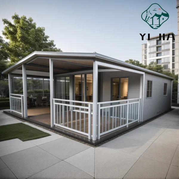 2024 FactoryYJ 40Ft 20Ft Luxury Expandable Container House for Camping Prefabricated Tiny Portable Folding Container House - Image 5