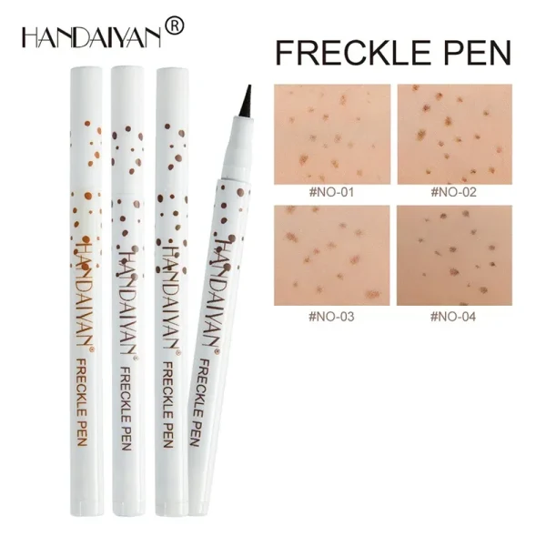 1PC Face Fake Freckles Pen Natural Waterproof Lifelike Fake Freckles Pen for Long Lasting Look Dot Spot Pen Makep Tool Cosmetic - Image 4