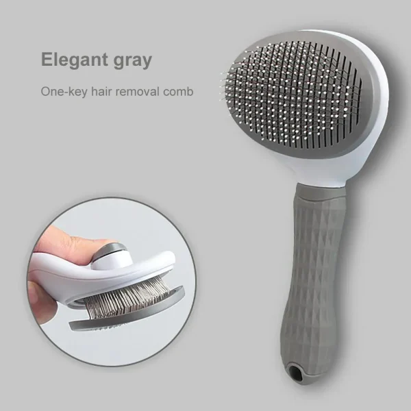 Dog Hair Remover Brush Cat Dog Hair Grooming And Care Comb For Long Hair Dog Pet Removes Hairs Cleaning Bath Brush Dog Supplies - Image 9