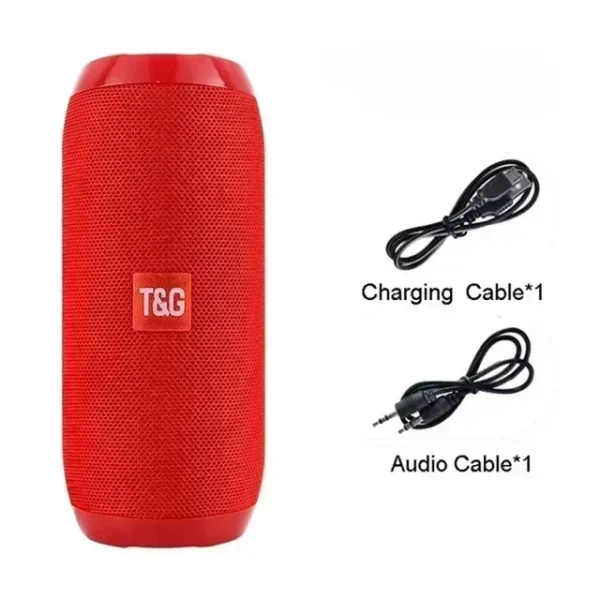 Portable Speaker Wireless  Bluetooth-compatible Subwoofer Outdoor Waterproof Loudspeaker Stereo Surround Support FM RadioTF - Image 9
