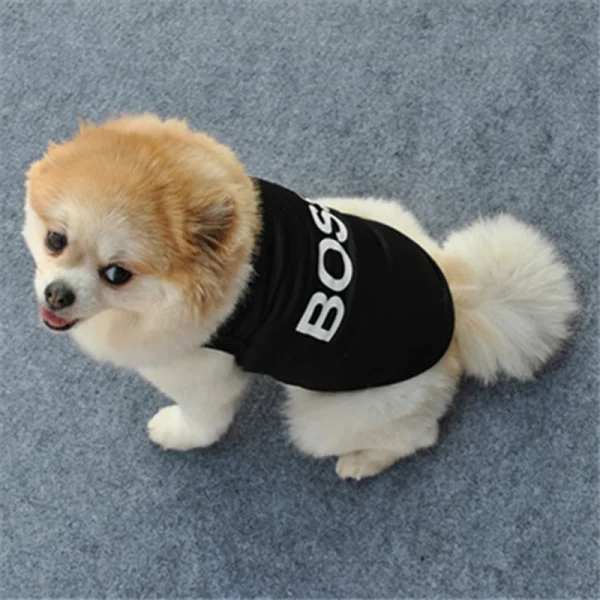 Security Clothing for Dogs Summer Pet Clothes Vest for Small Dogs Chihuahua Yorkshire Puppy Cats Low Price Pets T-shirt Costume - Image 3