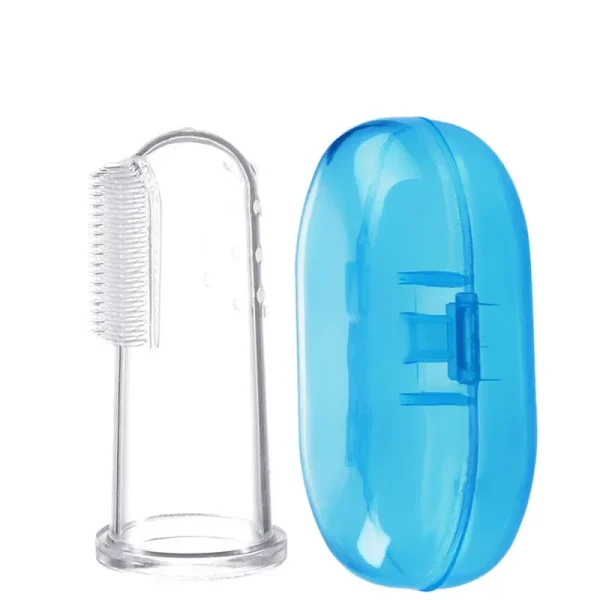 1PC Super Soft Pet Finger Dog Toothbrush  Teddy Dog Brush Bad Breath Tartar Teeth Tool Cat Cleaning Dog Supplies Accessories - Image 8