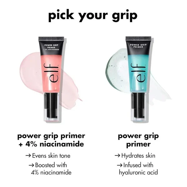 Power Grip Primer Gel Hyaluronic & 4% Niacinamide Brightening Acid Hydrating Long-lasting Moisturizing Wear Makeup Cosmetics - Image 5