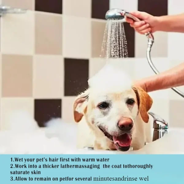 100ml Cat Dog Shampoo Body Wash Conditioner Puppy Coat Healthy Smooth Smell Deodorant Lasting Fragrance Pet Wash Care Products - Image 2