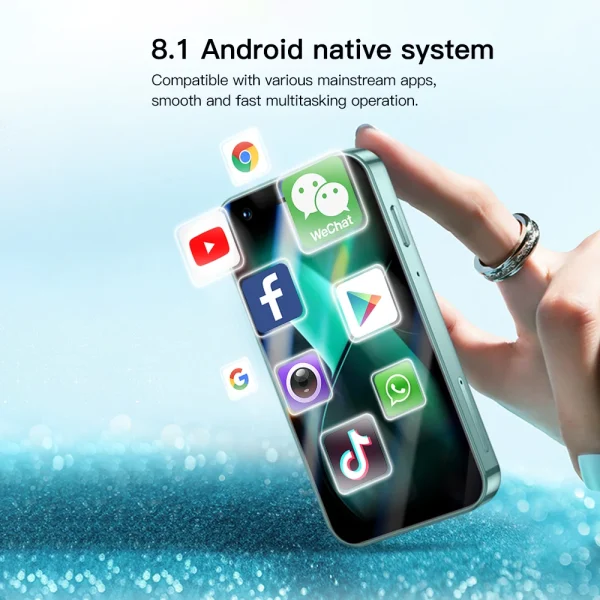 SOYES P70 Pro Max Mini Android8.1 Smartphone 3.0 Inches 2000mAh Face ID Dual SIM Standby Play Store 3G Little Phone - Image 3