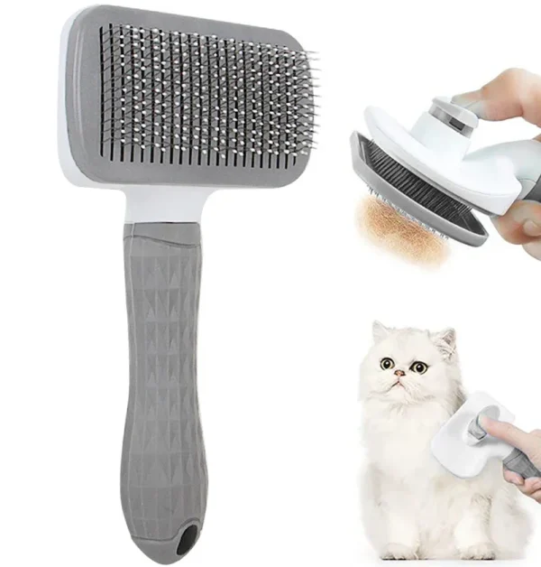 Dog Hair Remover Brush Cat Dog Hair Grooming And Care Comb For Long Hair Dog Pet Removes Hairs Cleaning Bath Brush Dog Supplies - Image 8