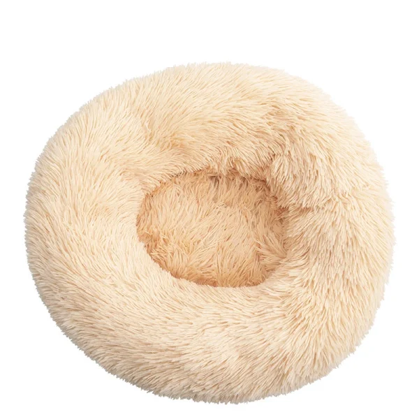 40-110cm Round Pet Bed for Large Dog Bed Super Soft Cat Bed Long Plush Dog House for Medium Dog House Winter Warm Sleeping - Image 11