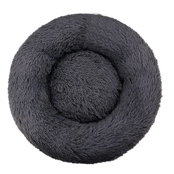 Round Dog Bed Winter Warm Cat Bed Plush Basket for Dog Washable Pet Bed for Small Medium Large Dog Sofa Cat - Image 14