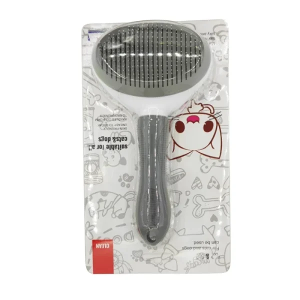 Self-cleaning Pet Hair Remove Comb Cat Slicker Brush Pet Hair Removal Comb For Cats Grooming Brushes Dog Combs Cat Accessories - Image 7
