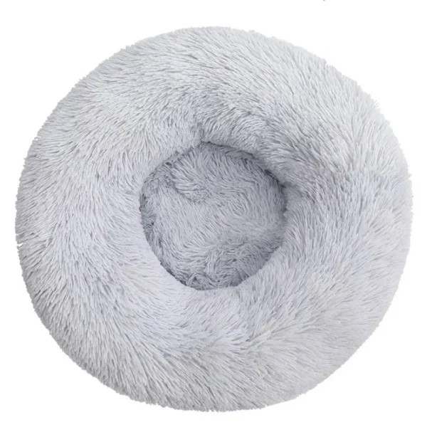 40-90cm Round Pet Bed for Large Dog Bed Super Soft Cat Bed Long Plush Dog House for Medium Dog House Winter Warm Sleeping - Image 12