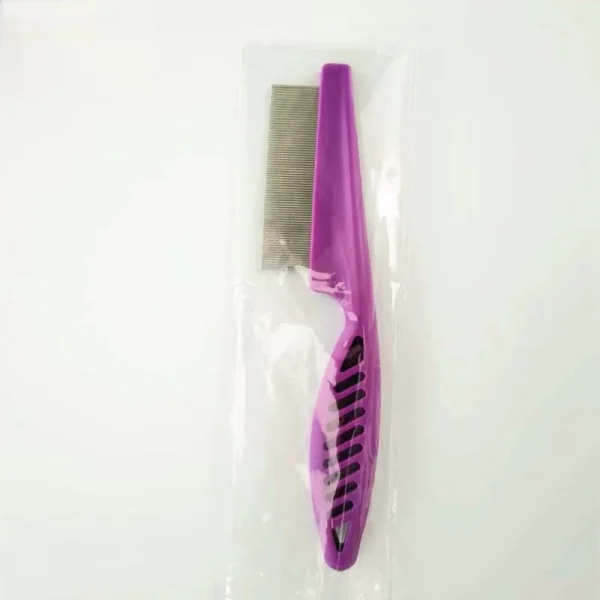 1/2pc Pet Hair Shedding Comb Stainless Steel Flea Comb for Cat Dog Pet Comfort Flea Hair Grooming Comb Dog Brush Grooming Tools - Image 12