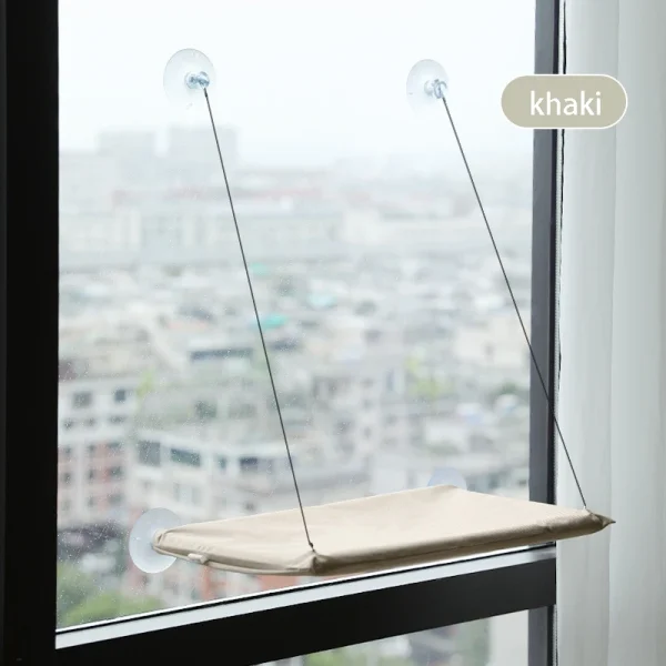 20KG Pet Cat Hammock Hanging Cat Bed Bearing Comfortable Cat Sunny Window Seat Mount Kitten Climbing Frame Pet Accessories - Image 7