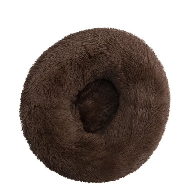 40-110cm Round Pet Bed for Large Dog Bed Super Soft Cat Bed Long Plush Dog House for Medium Dog House Winter Warm Sleeping - Image 13