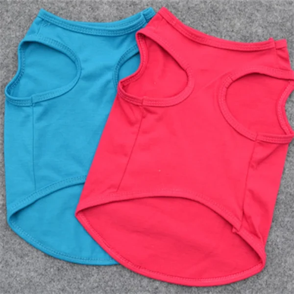 Security Clothing for Dogs Summer Pet Clothes Vest for Small Dogs Chihuahua Yorkshire Puppy Cats Low Price Pets T-shirt Costume - Image 6