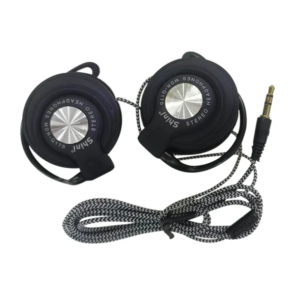 Q170 Universal 3.5mm Wired Headphones HIFI Heavy Bass Headset Over-ear Adjustable Ear Hook Earphones Music Earphone - Image 3