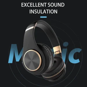 T8 Earphones Bluetooth Wireless Gaming Headphones for Pc Audio Headset Sale Collapsible Over-ear With Cable and Mic Hearing Aids