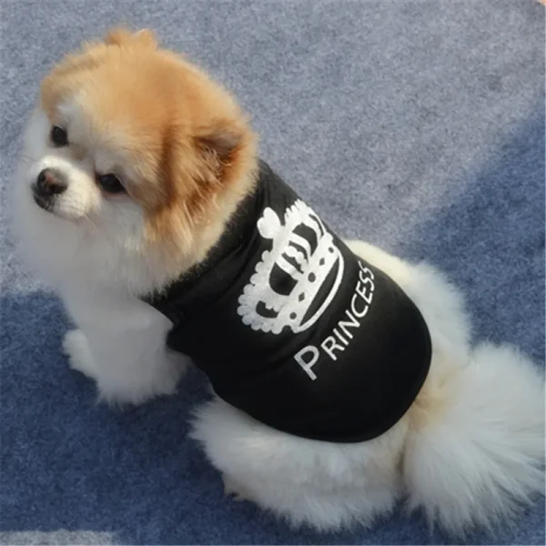 Security Clothing for Dogs Summer Pet Clothes Vest for Small Dogs Chihuahua Yorkshire Puppy Cats Low Price Pets T-shirt Costume - Image 4