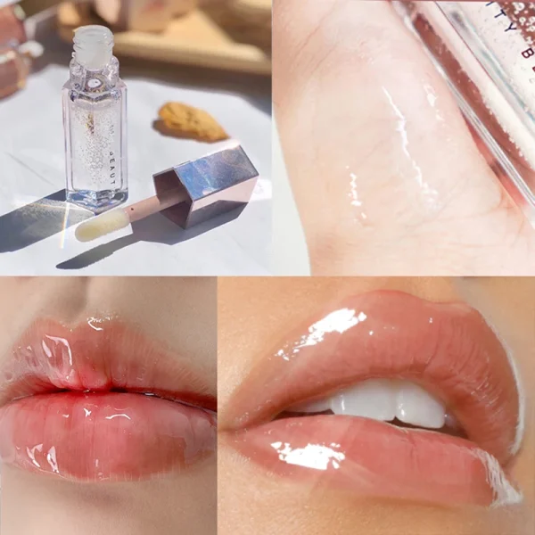 FB Gloss Bomb Cream Heat High Shine Lip Gloss Glitter Moisturizing Plumper Long Lasting Liquid Lipstick 9ml - Image 27