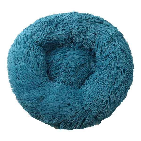 40-110cm Round Pet Bed for Large Dog Bed Super Soft Cat Bed Long Plush Dog House for Medium Dog House Winter Warm Sleeping - Image 14