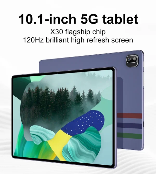 2025 New Tablet PC 10.1 Inch Android 12 Tablets 4G Network Dual SIM Deca Core 6GB RAM 128GB ROM 4G Network AI Speed-up Tablette - Image 2