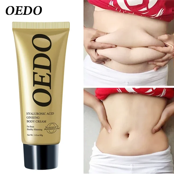 OEDO Ginseng Slimming Cream Reduce Cellulite Lose Weight Burning Fat Health Care Cream Body Skin Whitening Cream - Image 3