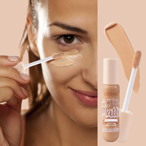 Liquid Concealer Stick Foundation Cream 6 Color Moisturizing Full Coverage Acne Dark Circle Natural Matte Concealer Cream Makeup - Image 3