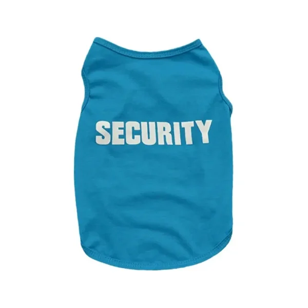 Security Clothing for Dogs Summer Pet Clothes Vest for Small Dogs Chihuahua Yorkshire Puppy Cats Low Price Pets T-shirt Costume - Image 12