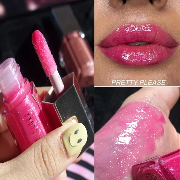 FB Gloss Bomb Cream Heat High Shine Lip Gloss Glitter Moisturizing Plumper Long Lasting Liquid Lipstick 9ml - Image 36