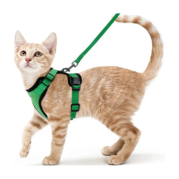 Cat Harness and Leash for Walking, Escape Proof Soft Adjustable Vest Harnesses for Cats, EasyControl - Image 15