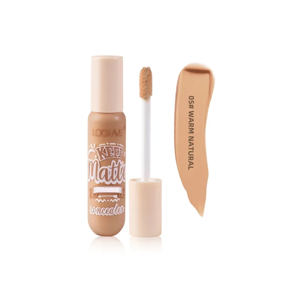 Liquid Concealer Stick Foundation Cream 6 Color Moisturizing Full Coverage Acne Dark Circle Natural Matte Concealer Cream Makeup - Image 12